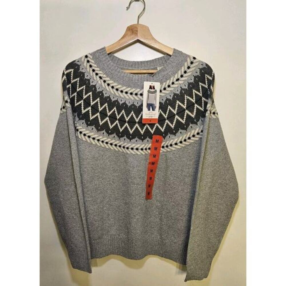 Weatherproof Vintage Gray Ladies‎ Sweater Size Medium / New With Tags